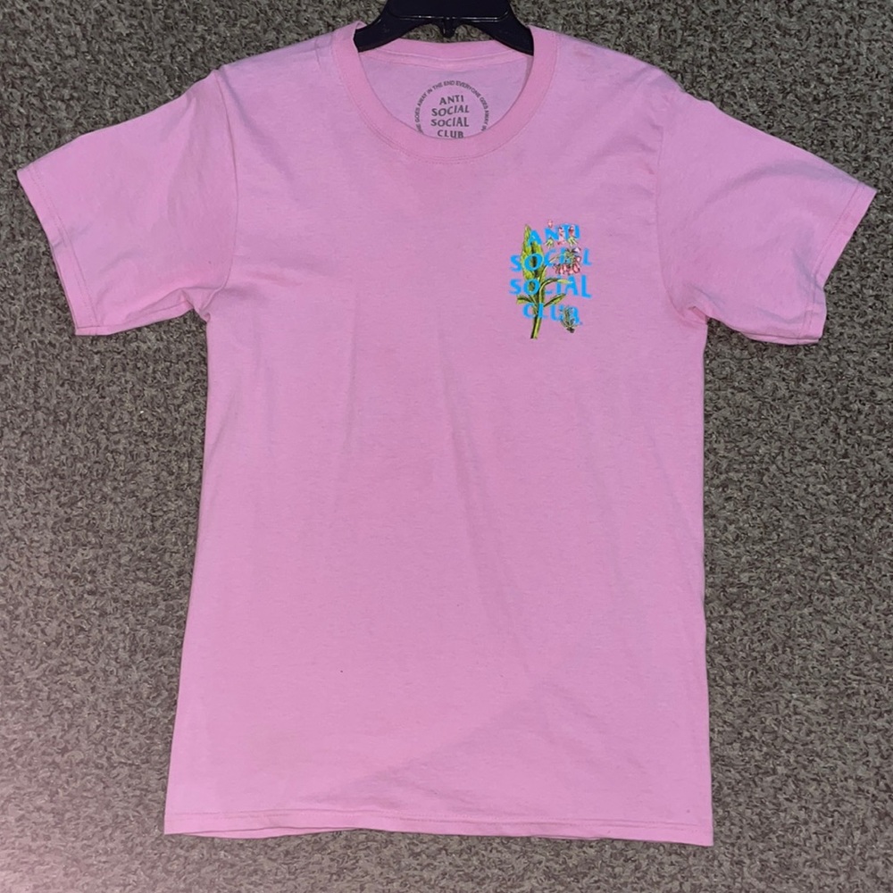 Anti Social Social Club Tee ‘Pink’